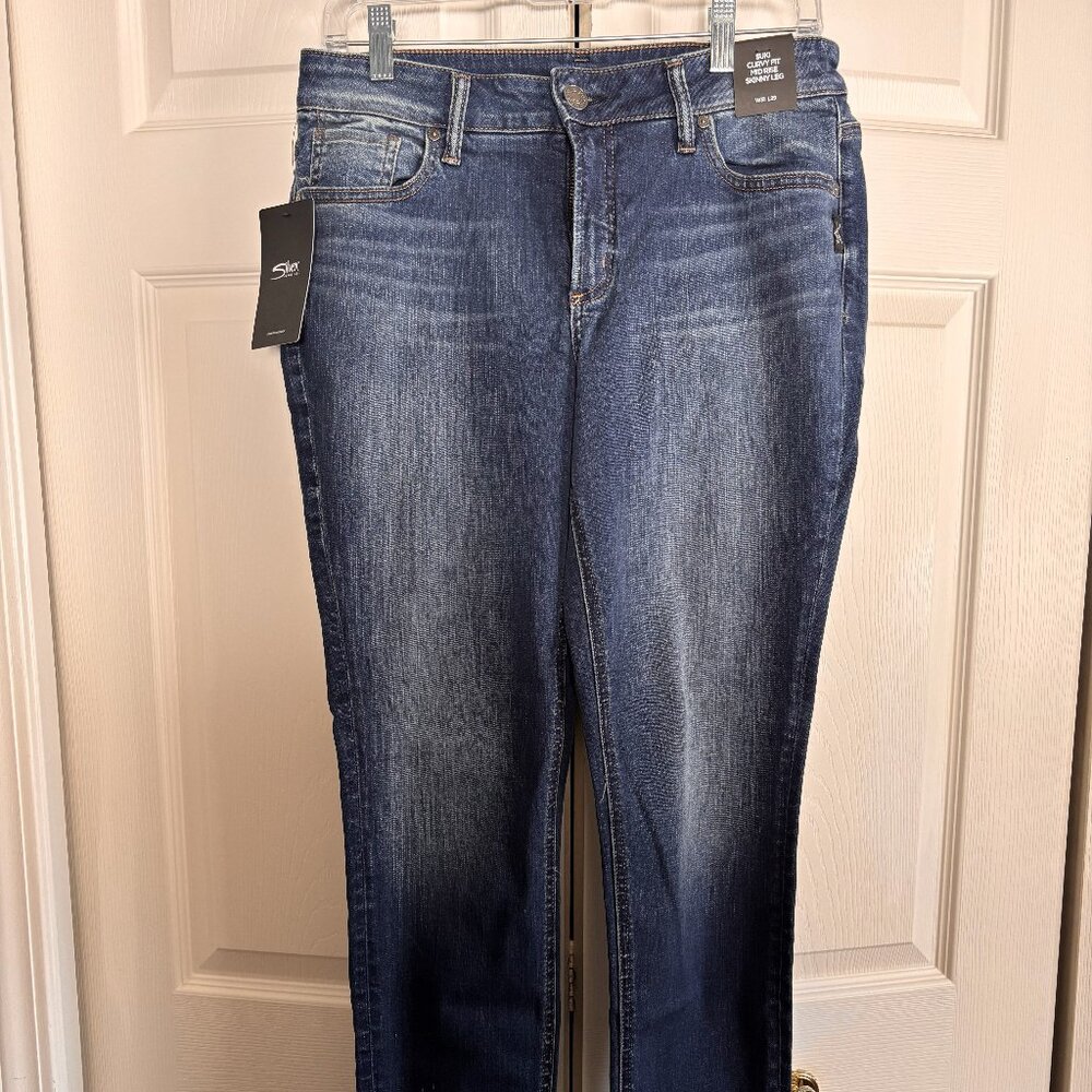 Silver Jeans Suki Curvy Fit Mid Rise Skinny Jeans | W31 L29 | NWT